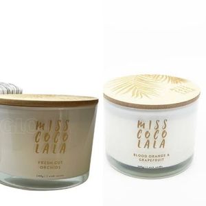 340g Candle- Blood Orange & Grapefruit or Fresh Orchid