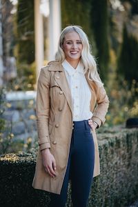 Frontpage: Audrey - Navy High Waisted Equestrian Breeches