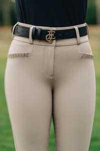 Equestrian: Beige Full Seat Breeches
