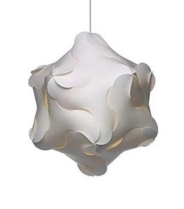 Products: Puawai lamp shade with twenty interlocking elements, designed by Joug Design - JOUG