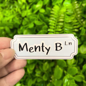 Stickers: Menty B Lane | Vinyl, Laminated Sticker