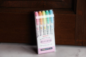 Pens Pencils: Zebra Mildliners Pastel Pens | Pink Pack