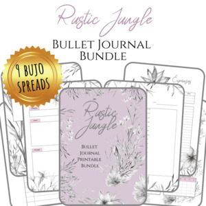 Rustic Jungle Bundle | PDF Download & Printable