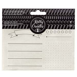 Kelly Creates Range: Journalling Stamps | Clear Planner Stamps by Kelly Creates