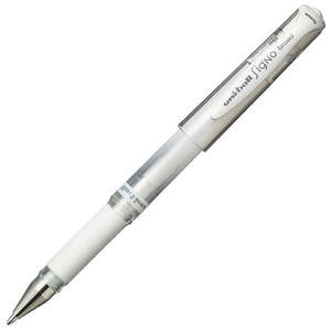 Uni-Ball Signo White Gel Pen | Single 1mm