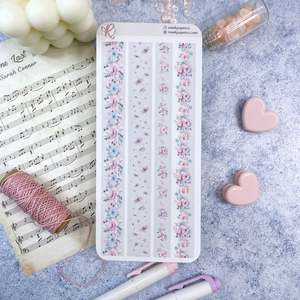 Rose K Paper Co Decorative Stickers  | AVALYN Floral Washi