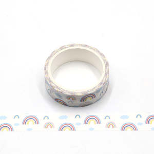 Rainbow Printing | Medium Washi Tape
