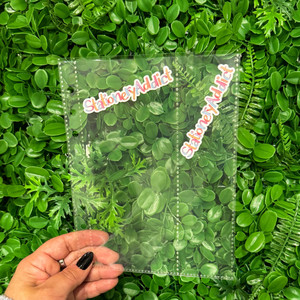 Loose Leaf Accessories: Clear Planner Pockets | A5 1:2 Column Pocket