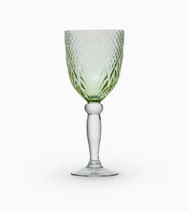 Goblet - Glass - Vintage - Green