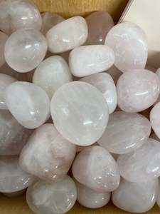 Crystals: Tumbles - Rose Quartz
