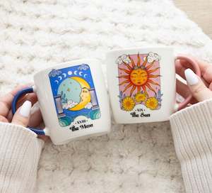 Crystals: Mug - Sun + Moon - Set of 2