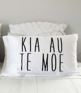 Self Care: Pillow Case - Single - Kia Au Te Moe (Restful Slumber)