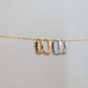 Katy B Jewellery: Earrings - Katy B - Hex Hoop