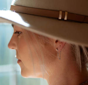 Katy B Jewellery: Earrings - Katy B - Bobble Chain Studs