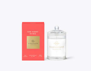 Candles Glasshouse: Candle - GH - One Night In Rio (Passionfruit + Lime) - 60g