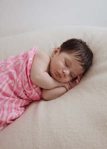 Wraps: Pēpi Muslin Wrap  - Pink - Hawaiiki Pēpi - Taurikura