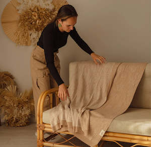 Awhi Company: Throw - Knitted - Manaaki - Awhi Company