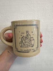 Mug - Pottery #1754 - Aquarius