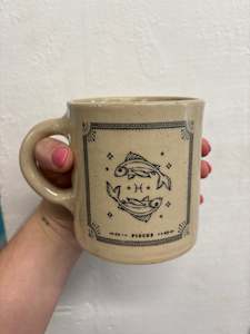 Tasty Treats: Mug - Pottery #1753 - Pisces