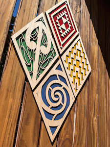 Wall Art - Pumotu Taimana - Set of 4