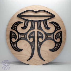 Wall Art - Kanohi Kitea. Moko Kauae, Tā Moko - Single