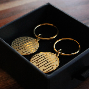 Puna Drop Earrings - Gold - Waihonga