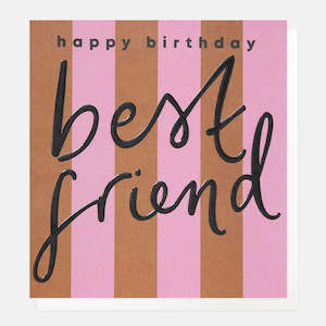 Greeting Card - Happy Birthday Best Friend