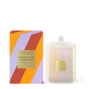Glasshouse Fragrances: Candle - GLASSHOUSE - Eager for Espresso - 380g