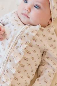 Onepiece - Rose Floral Pinkite - Jamie Kay - Size 000 - 0-3m