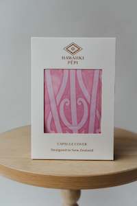 Capsule Cover - Hawaiiki Pēpi - Haumaru - Mawhero (Pink)
