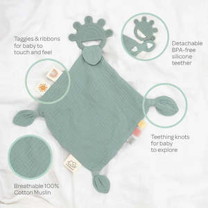 Kids Puzzles: Teether - Silcione Comfort - Sage