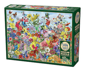 Puzzle - 1000pce - Butterfly Garden