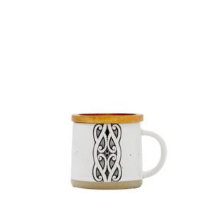 Home Decor: Mug - Espresso (Mini) - Glazed Ceramic - Miriama Grace-Smith - White