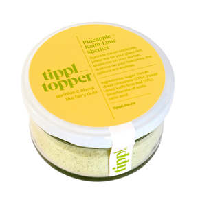 All Things Floral: Tippl Topper - Pineapple & Kaffir Lime Sherbet