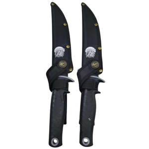 Pepper Me: Knife - 7" Fillet Knife - Black - Stef the Māori