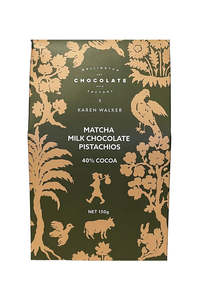 Matcha Milk Chocolate Pistachios - Wellington Chocolate Factory x Karen Walker