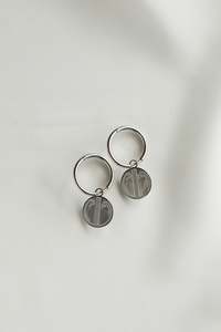 All: Wahine Toa - Earrings (Hoops) - Haerenga - Silver