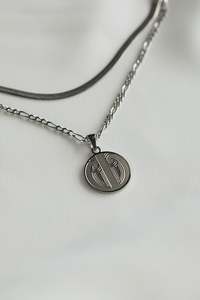 All: Wahine Toa - Double Chain Necklace - Haerenga - Silver