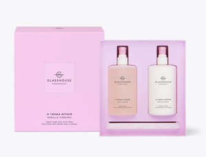 Hand Care Duo - Hand Wash, Hand Lotion & Tray - Glasshouse Fragrances - A Tahaa Affair