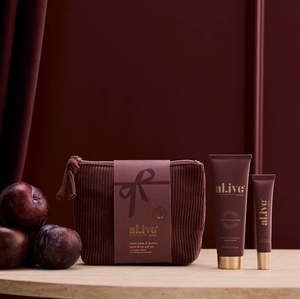 Sets Hand Care Body Wash: Hand and Lip Gift Set - Al.ive - Sweet Plum and Berries