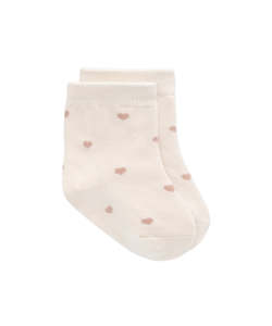 New Mama: Socks - Heart - Jamie Kay - NB