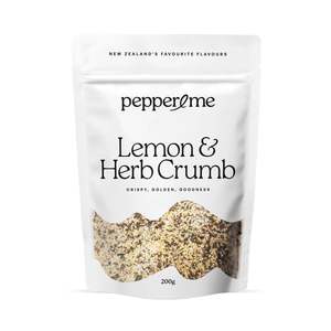 Pepper Me: Lemon & Herb Crumb - Pepper and Me