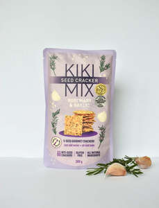 Pepper Me: Cracker Mix - Kiki - Rosemary & Garlic - 300g