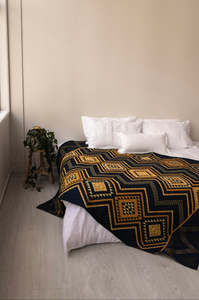 Wraps: Titama Woven Throw - Hawaiiki