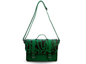 Pakahi Maori: Satchel Bag - Papatūanuku - River Jayden - Moana Road