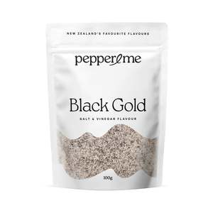 Black Gold - Salt & Vinegar Flavour - Pepper & Me