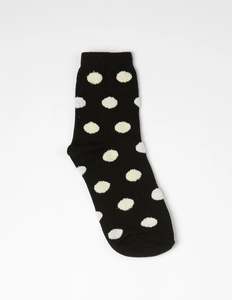 Gifts Under 30 00: Socks - Black with Polka Dot  - Stella + Gemma