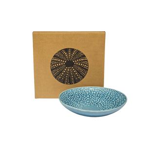 Home Decor: Kina - Porcelain Dish - Blue - 10cm