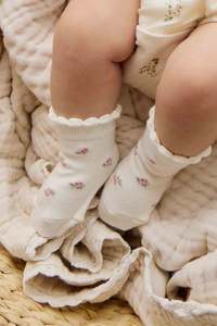 Socks - Sophia Flower - Jamie Kay - NB