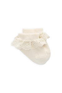 Socks - Vanilla Frill - Jamie Kay - NB